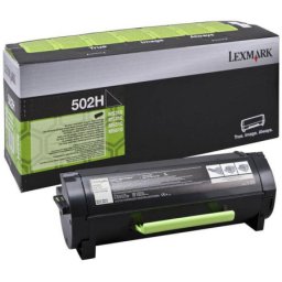 Cartus de toner (5K) Lexmark 502HE (50F2H0E) Black Corporate pentru MS310d MS310dn MS410d MS410dn MS510dn MS610dn MS610de MS610dte