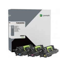 Unitate developer original Lexmark 72K0D50 Color pentru CS820de CS820dte CS820dtfe CX820de CX820dtfe CX825de CX825dte CX825dtfe CX860de CX860dte CX860dtfe CS827de CX827de C6160 XC6152de XC6152dtfe XC6153de XC6153dtfe XC8155de XC8155dte