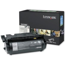 Cartus de toner (32K) Lexmark 12A7465 Black Return Program pentru T632 T632dtn T632n T632tn T634 T634dtn T634dtnf T634n T634tn X632 MFP X632e X632s X634dte X634e