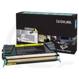 Cartus de toner (10K) Lexmark 24B5581 Yellow pentru CS748 CS748de CS748dte CS748e