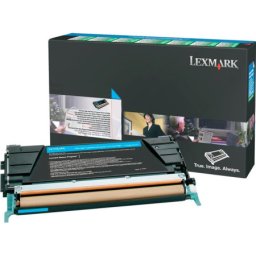 Cartus de toner (10K) Lexmark 24B5804 Cyan pentru CS736dn CS736dtn XS734de XS736de XS738de