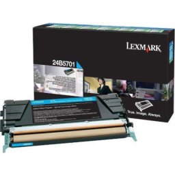 Cartus de toner (10K) Lexmark 24B5701 Cyan pentru XS748de