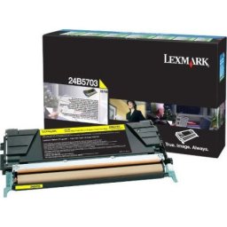 Cartus de toner (12K) Lexmark 24B5703 Yellow pentru XS748de
