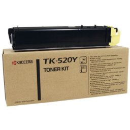 Cartus de toner (4K) Kyocera TK-520Y Yellow (TK520Y, 1T02HJAEU0) pentru FS C5015N