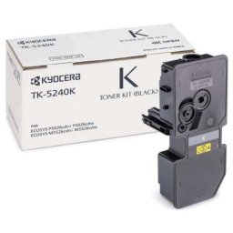 Cartus de toner (4K) Kyocera TK-5240K Black (TK5240K, 1T02R70NL0) pentru ECOSYS M5526cdw M5526cdn P5026cdn P5026cdw