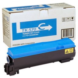 Cartus de toner (12K) Kyocera TK-570C Cyan (TK570C, 1T02HGCEU0) pentru FS C5400DN ECOSYS P7035cdn