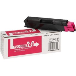 Cartus de toner (2.8K) Kyocera TK-580M Magenta (TK580M, 1T02KTBNL0) pentru FS C5150DN ECOSYS P6021cdn