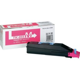 Cartus de toner (18K) Kyocera TK-855M Magenta (TK855M, 1T02H7BEU0) pentru TASKalfa 400ci 500ci 552ci