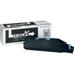 Cartus de toner (20K) Kyocera TK-865K Black (TK865K, 1T02JZ0EU0) pentru TASKalfa 250ci 300ci