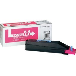 Cartus de toner (12K) Kyocera TK-865M Magenta (TK865M, 1T02JZBEU0) pentru TASKalfa 250ci 300ci