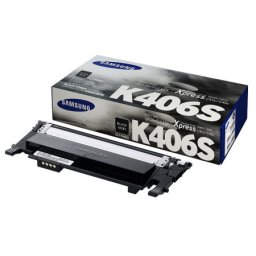Cartus de toner (1.5K) Samsung K406 Black (CLT-K406S / SU118A) pentru CLP 360 360N 360ND 365 365W CLX 3300 3305 3305FN 3305FW 3305W Xpress C410W C460FW C460W