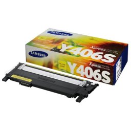 Cartus de toner (1K) Samsung Y406 Yellow (CLT-Y406S / SU462A) pentru CLP 360 360N 360ND 365 365W CLX 3300 3305 3305FN 3305FW 3305W Xpress C410W C460FW C460W