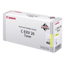 Cartus de toner (6K) Canon EXV 26 Yellow (1657B006, C-EXV26Y, CEXV26Y) pentru imageRUNNER (iR) C1020i C1021i C1021iF C1028i C1028iF