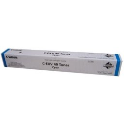 Cartus de toner (19K) Canon EXV 49 Cyan (8525B002, C-EXV49C, CEXV49C) pentru imageRUNNER (iR) ADVANCE C3320 C3320i C3325i C3330i C3520i C3525i C3530i DX C3720i C3725i C3730i C3822i C3826i C3830i C3835i