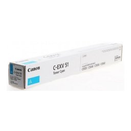 Cartus de toner (60K) Canon EXV 51 Cyan (0482C002, C-EXV51C, CEXV51C) pentru imageRUNNER (iR) ADVANCE C5535 C5535i C5540i C5550i C5560i DX C5735i C5740i C5750i C5760i
