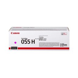 Cartus de toner (5.9K) Canon 055H Magenta (3018C002, CRG-055HM, CRG055HM) pentru i SENSYS LBP 662Cdw 663Cdw 664Cx MF 741Cdw 742Cdw 743Cdw 744Cdw 745Cdw 746Cx