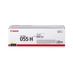 Cartus de toner (5.9K) Canon 055H Yellow (3017C002, CRG-055HY, CRG055HY) pentru i SENSYS LBP 662Cdw 663Cdw 664Cx MF 741Cdw 742Cdw 743Cdw 744Cdw 745Cdw 746Cx