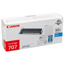 Cartus de toner (2K) Canon 707 Cyan (9423A004, CRG-707C, CRG707C) pentru i SENSYS LBP 5000 5100