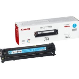 Cartus de toner (1.5K) Canon 716 Cyan (1979B002, CRG-716C, CRG716 C) pentru i SENSYS LBP 5050 5050n MF 8030Cn 8040Cn 8050Cn 8080Cw