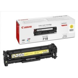 Cartus de toner (2.9K) Canon 718 Yellow (2659B002, CRG-718Y, CRG718 Y) pentru i SENSYS LBP 7200Cdn 7210Cdn 7660Cdn 7680Cx MF 8330Cdn 8340Cdn 8350Cdn 8360Cdn 8380Cdw 8540Cdn 8550Cdn 8580Cdw 724Cdw 728Cdw 729Cx