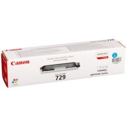 Cartus de toner (1K) Canon 729 Cyan (4369B002, CRG-729C, CRG729 C) pentru i SENSYS LBP 7010C 7018C