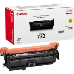 Cartus de toner (6.4K) Canon 732 Yellow (6260B002, CRG-732Y, CRG732 Y) pentru i SENSYS LBP 7780C 7780Cx