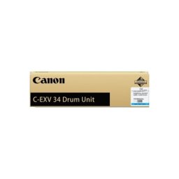 Unitate de cilindru (36K) Canon EXV 34 Cyan (3787B003, C-EXV34C, CEXV34C) pentru imageRUNNER (iR) ADVANCE C2020i C2020L C2025i C2030i C2030L C2220i C2220L C2225i C2230i