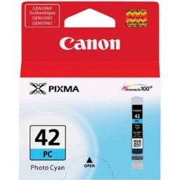 Cartus de cerneala Canon CLI-42PC Photo Cyan (6388B001, CLI42PC) pentru PIXMA PRO 100 100S