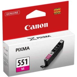 Cartus de cerneala Canon CLI-551M Magenta (6510B001, CLI551M) pentru PIXMA iP7250 iP8750 iX6850 MG5450 MG5550 MG5650 MG6350 MG6450 MG6650 MG7150 MG7550 MX725 MX925