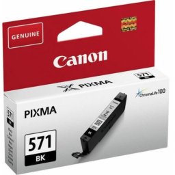 Cartus de cerneala Canon CLI-571BK Black (0385C001, CLI571BK) pentru PIXMA MG5750 MG5751 MG5752 MG5753 MG6850 MG6851 MG6852 MG6853 MG7750 MG7751 MG7752 MG7753 TS5050 TS5051 TS5053 TS5055 TS6050 TS6051 TS6052 TS8050 TS8051 TS8052 TS8053 TS9050 TS9055