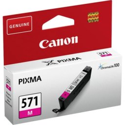 Cartus de cerneala Canon CLI-571M Magenta (0387C001, CLI571M) pentru PIXMA MG5750 MG5751 MG5752 MG5753 MG6850 MG6851 MG6852 MG6853 MG7750 MG7751 MG7752 MG7753 TS5050 TS5051 TS5053 TS5055 TS6050 TS6051 TS6052 TS8050 TS8051 TS8052 TS8053 TS9050 TS9055