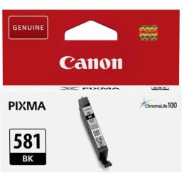 Cartus de cerneala Canon CLI-581BK Black (2106C001, CLI581BK) pentru PIXMA TR7550 TR8550 TS6150 TS6151 TS6250 TS6251 TS705 TS8150 TS8151 TS8152 TS8250 TS8251 TS8252 TS9150 TS9155 TS9550 TS9551C