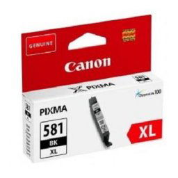 Cartus de cerneala Canon CLI-581XL BK Black (2052C001, CLI581XLBK) pentru PIXMA TR7550 TR8550 TS6150 TS6151 TS6250 TS6251 TS705 TS8150 TS8151 TS8152 TS8250 TS8251 TS8252 TS9150 TS9155 TS9550 TS9551C