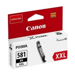 Cartus de cerneala Canon CLI-581XXL BK Black (1998C001, CLI581XXLBK) pentru PIXMA TR7550 TR8550 TS6150 TS6151 TS6250 TS6251 TS705 TS8150 TS8151 TS8152 TS8250 TS8251 TS8252 TS9150 TS9155 TS9550 TS9551C