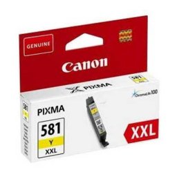 Cartus de cerneala Canon CLI-581XXL Y Yellow (1997C001, CLI581XXLY) pentru PIXMA TR7550 TR8550 TS6150 TS6151 TS6250 TS6251 TS705 TS8150 TS8151 TS8152 TS8250 TS8251 TS8252 TS9150 TS9155 TS9550 TS9551C