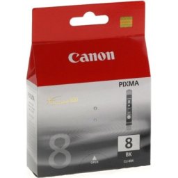 Cartus de cerneala Canon CLI-8BK Black (0620B001,CLI8BK) pentru PIXMA iP3300 iP3500 iP4200 iP4200x iP4300 iP4500 iP4500x iP5200 iP5200R iP5300 iP6600D iP6700D iX4000 iX5000 MP500 MP510 MP520 MP520x MP530 MP600 MP600R MP610 MP800 MP800R MP810 MP830 MX700 M