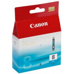 Cartus de cerneala Canon CLI-8C Cyan (0621B001, CLI8C) pentru PIXMA iP3300 iP3500 iP4200 iP4200x iP4300 iP4500 iP4500x iP5200 iP5200R iP5300 iP6600D iP6700D iX4000 iX5000 MP500 MP510 MP520 MP520x MP530 MP600 MP600R MP610 MP800 MP800R MP810 MP830 MX700 MX8