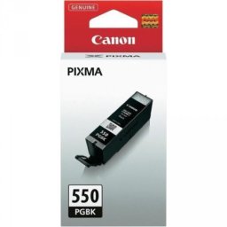 Cartus de cerneala Canon PGI-550PGBK Pigment Black (6496B001, PGI550PGBK) pentru PIXMA iP7250 iP8750 iX6850 MG5450 MG5550 MG5650 MG6350 MG6450 MG6650 MG7150 MG7550 MX725 MX925