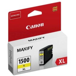 Cartus de cerneala Canon PGI-1500XL Yellow (9195B001, PGI1500XLY) pentru MAXIFY MB2050 MB2150 MB2155 MB2350 MB2750 MB2755