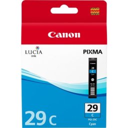 Cartus de cerneala Canon PGI-29C Cyan (4873B001, PGI29C) pentru PIXMA PRO 1