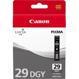 Cartus de cerneala Canon PGI-29DGY Dark Gray (4870B001, PGI29DGY) pentru PIXMA PRO 1