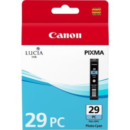 Cartus de cerneala Canon PGI-29PC Photo Cyan (4876B001, PGI29PC) pentru PIXMA PRO 1
