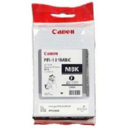 Cartus de cerneala Canon PFI-101MBK Matte Black (0882B001, PFI101MBK) pentru imagePROGRAF iPF5000 iPF6000S