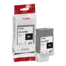 Cartus de cerneala Canon PFI-107BK Black (6705B001, PFI107BK) pentru imagePROGRAF iPF670 iPF680 iPF685 iPF770 iPF780 iPF785