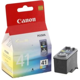 Cartus de cerneala Canon CL-41 Color (0617B001, CL41CMY) pentru PIXMA iP1200 iP1300 iP1600 iP1700 iP1800 iP1900 iP2200 iP2500 iP2600 iP6210D iP6220D iP6230D MP140 MP150 MP160 MP170 MP180 MP190 MP210 MP220 MP450 MP450x MP460 MP470 MX300 MX310