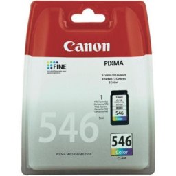 Cartus de cerneala Canon CL-546 Color (8289B001, CL546 CMY) pentru PIXMA iP2850 iP2855 MG2450 MG2455 MG2550 MG2550S MG2555 MG2950 MG3050 MG3051 MG3052 MG3053 MX495 TR4550 TR4551 TS205 TS305 TS3150 TS3151