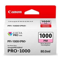 Cartus de cerneala Canon PFI-1000PM Photo Magenta (0551C001, PFI1000PM) pentru imagePROGRAF PRO 1000
