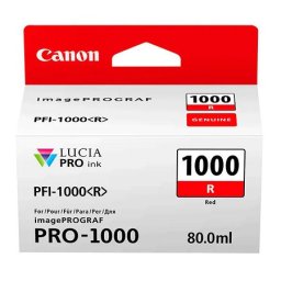 Cartus de cerneala Canon PFI-1000R Red (0554C001, PFI1000R) pentru imagePROGRAF PRO 1000