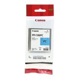 Cartus de cerneala Canon PFI-106PC Photo Cyan (6625B001, PFI106PC) pentru imagePROGRAF iPF6300 iPF6300S iPF6350 iPF6400 iPF6400S iPF6400SE iPF6450