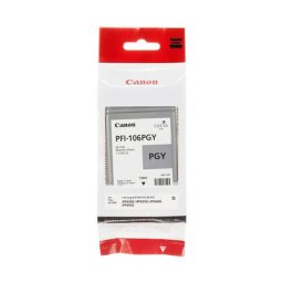Cartus de cerneala Canon PFI-106PGY Photo Gray (6631B001, PFI106PGY) pentru imagePROGRAF iPF6300 iPF6300S iPF6350 iPF6400 iPF6400S iPF6400SE iPF6450